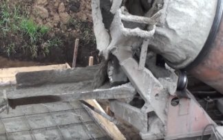 Заливка бетона